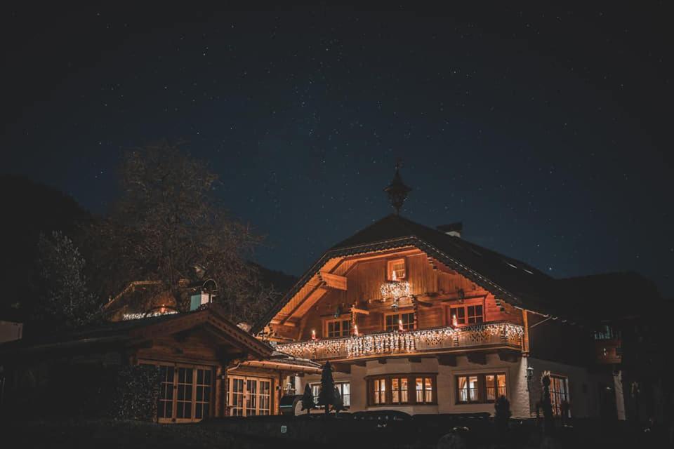 Ferienwohnung Schossleitner - Der Wohlfuehl-Ansitz Am Wolfgangsee Mit Weitblick Sankt Gilgen Extérieur photo