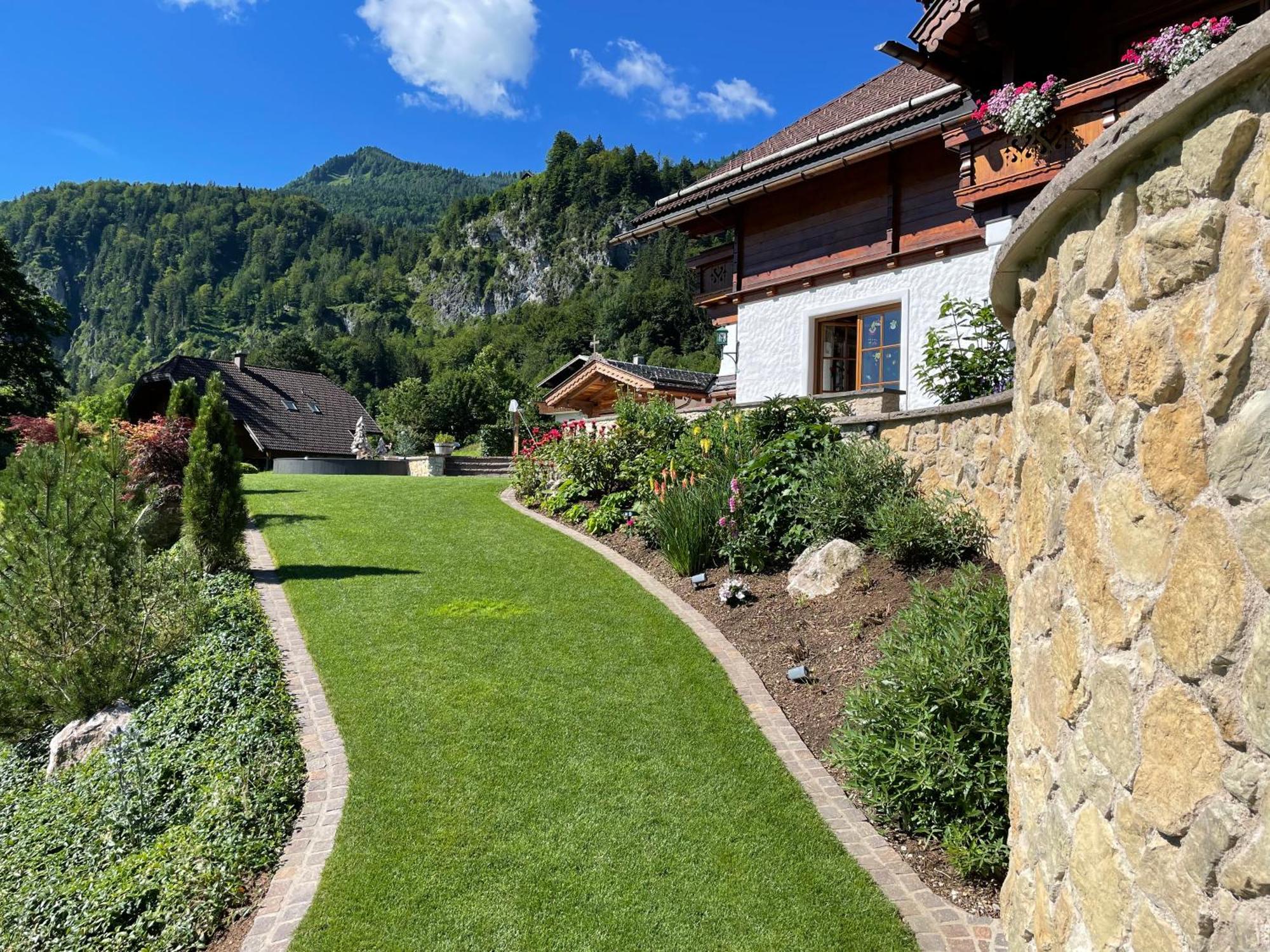 Ferienwohnung Schossleitner - Der Wohlfuehl-Ansitz Am Wolfgangsee Mit Weitblick Sankt Gilgen Extérieur photo