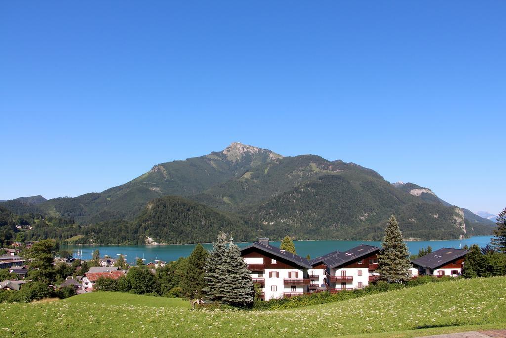 Ferienwohnung Schossleitner - Der Wohlfuehl-Ansitz Am Wolfgangsee Mit Weitblick Sankt Gilgen Extérieur photo