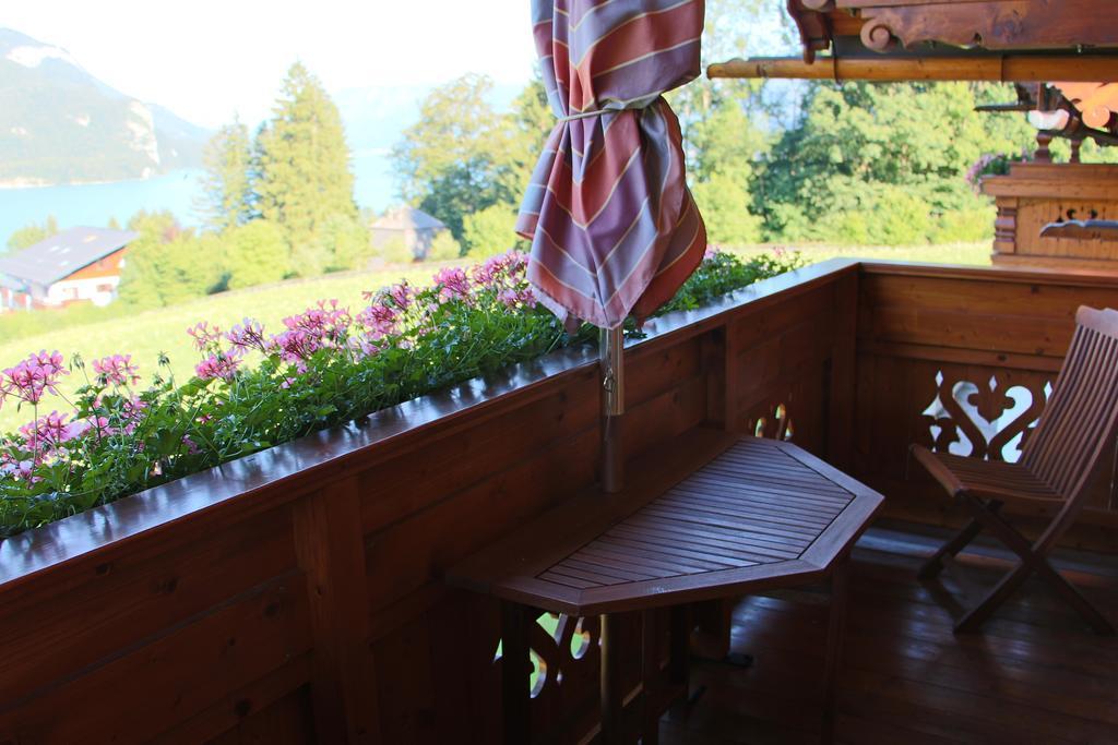 Ferienwohnung Schossleitner - Der Wohlfuehl-Ansitz Am Wolfgangsee Mit Weitblick Sankt Gilgen Chambre photo